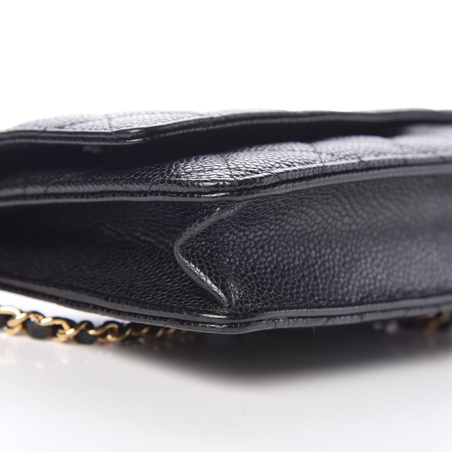 Chanel Caviar Quilted Wallet On Chain WOC Black 9 of 11