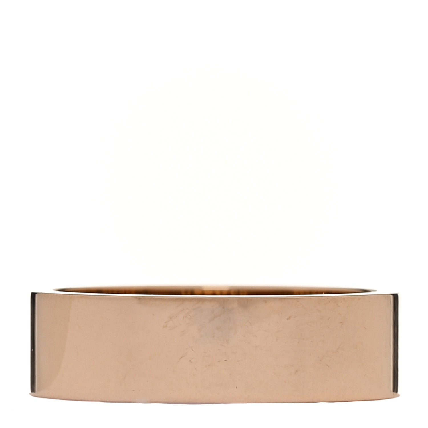 Hermes 18K Rose Gold Diamond PM Kelly Ring 48 4.5 3 of 4