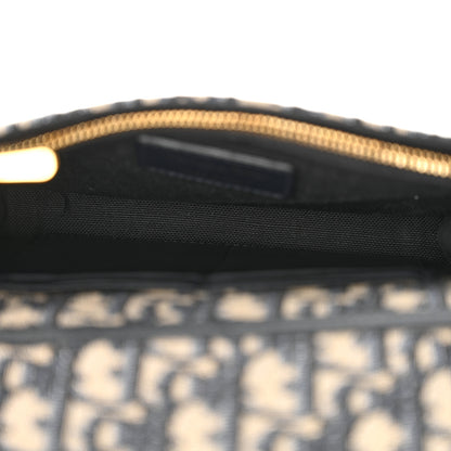 Christian Dior Oblique 30 Montaigne 2-In-1 Pouch Blue 5 of 9