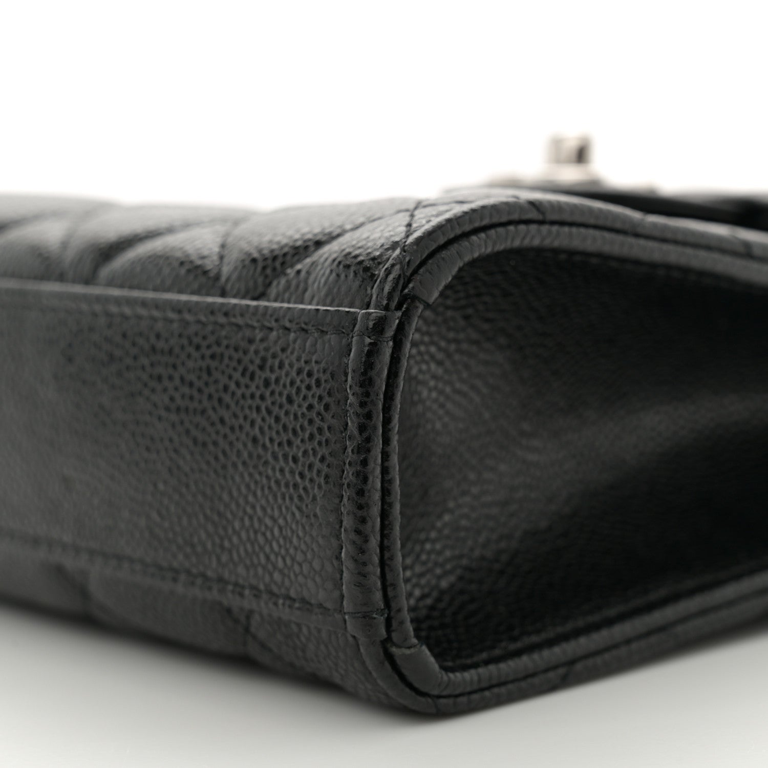 Chanel Caviar Quilted Classic Phone Holder Black 10 of 11