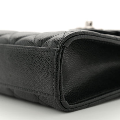 Chanel Caviar Quilted Classic Phone Holder Black 10 of 11