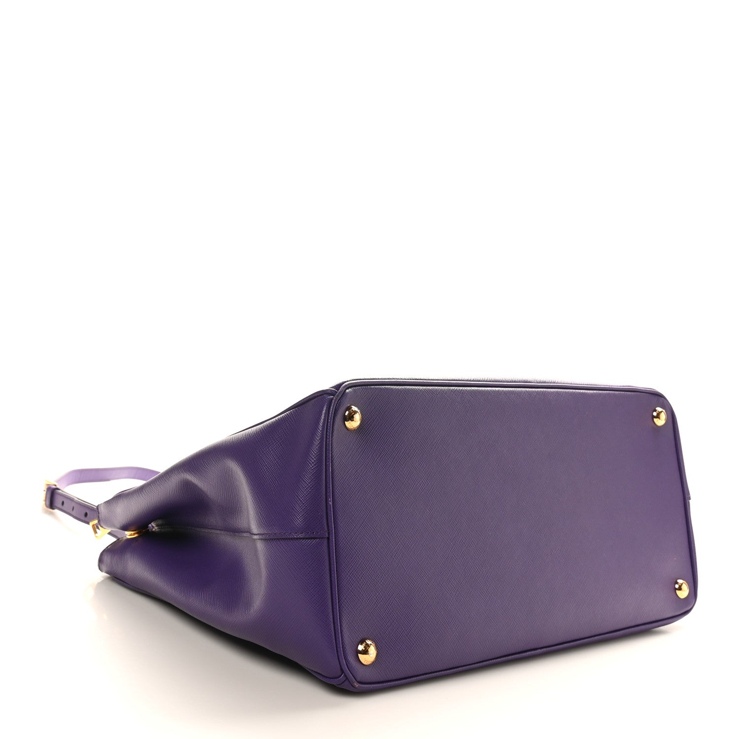 Prada Saffiano Medium Galleria Double Zip Tote Viola 4 of 9