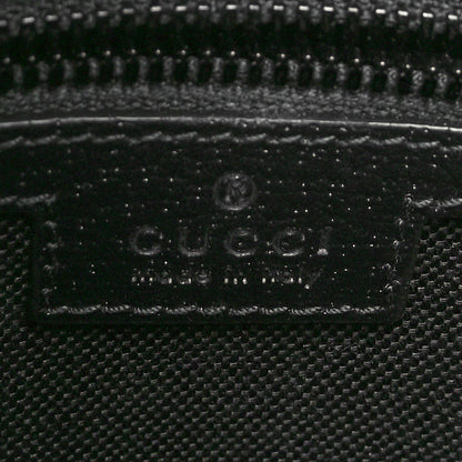 Gucci Textured Dollar Calfskin Web Monochrome Large Diana Tote Bag Black 6 of 10