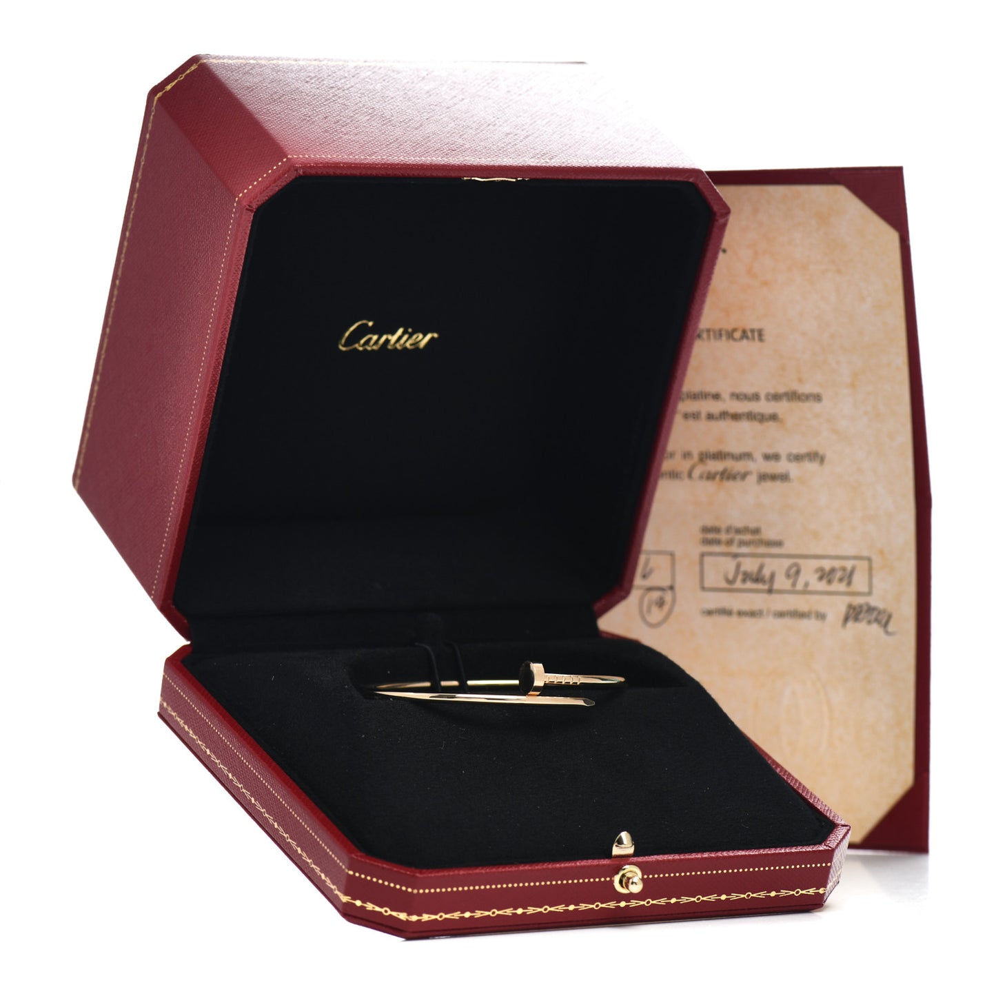 18K Yellow Gold Small Juste Un Clou Bracelet 17