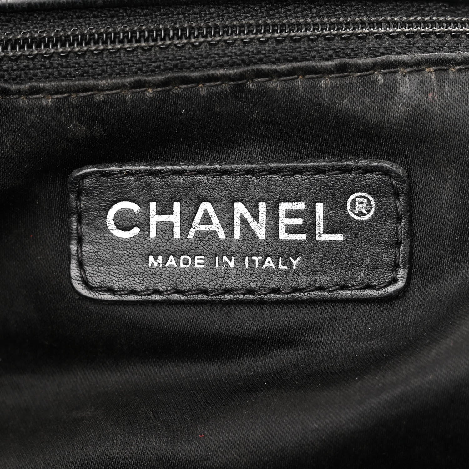 Chanel Glazed Calfskin Twisted Maxi Flap Black 6 of 11