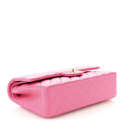 Chanel Caviar Quilted Medium Double Flap Pink 4 of 10
