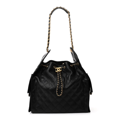 Chanel Caviar Quilted Medium Chanel 25 Handbag Black 1 of 13