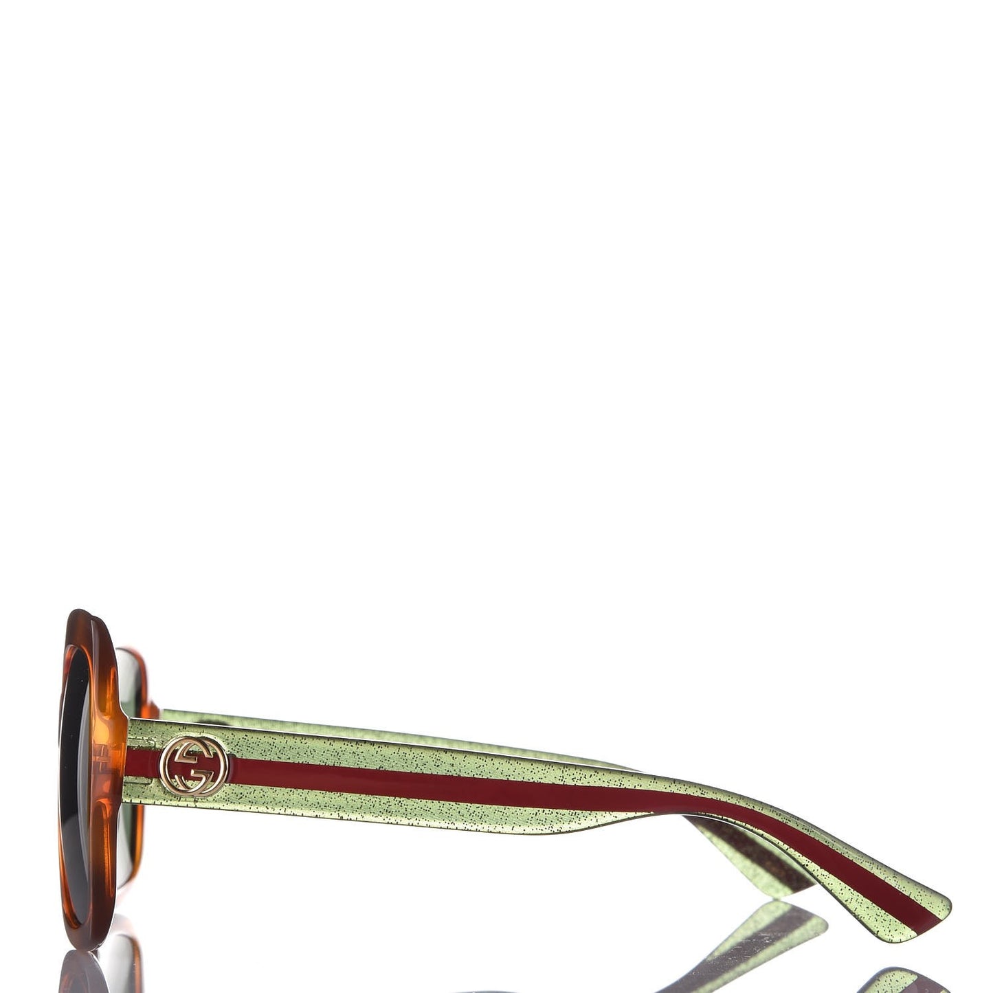 Oversize Square Web GG 0036S Havana