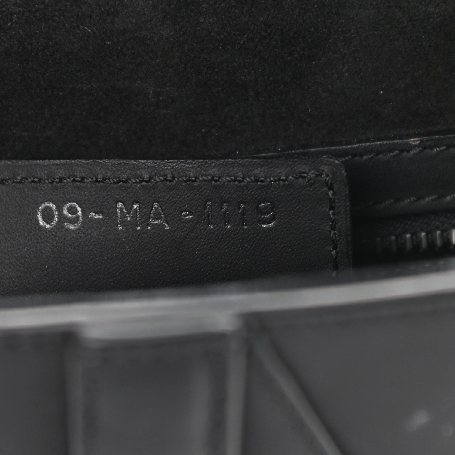 Christian Dior Ultra Matte Calfskin Saddle Bag Black 7 of 12