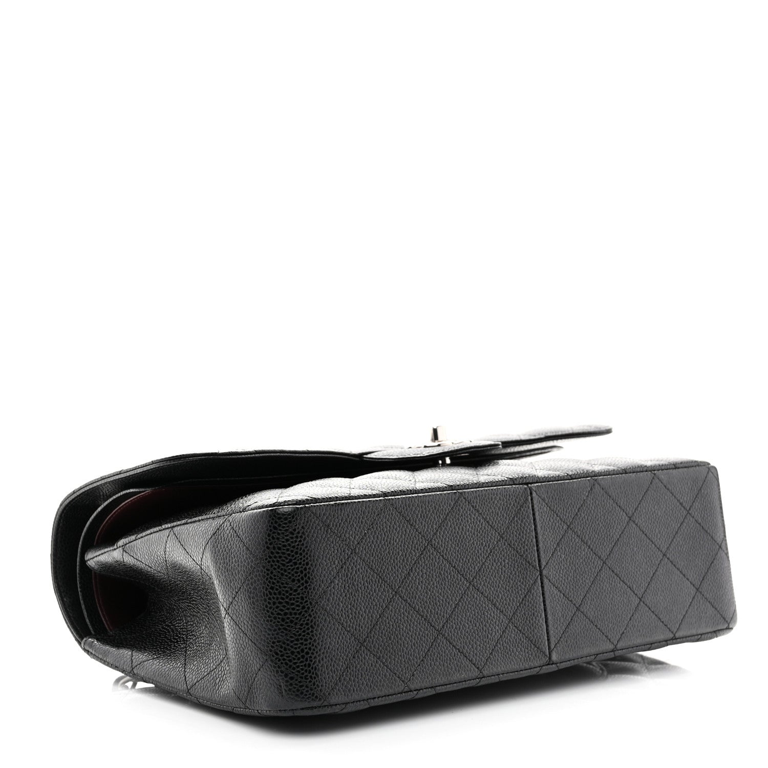 Chanel Caviar Quilted Jumbo Double Flap Black 4 of 10