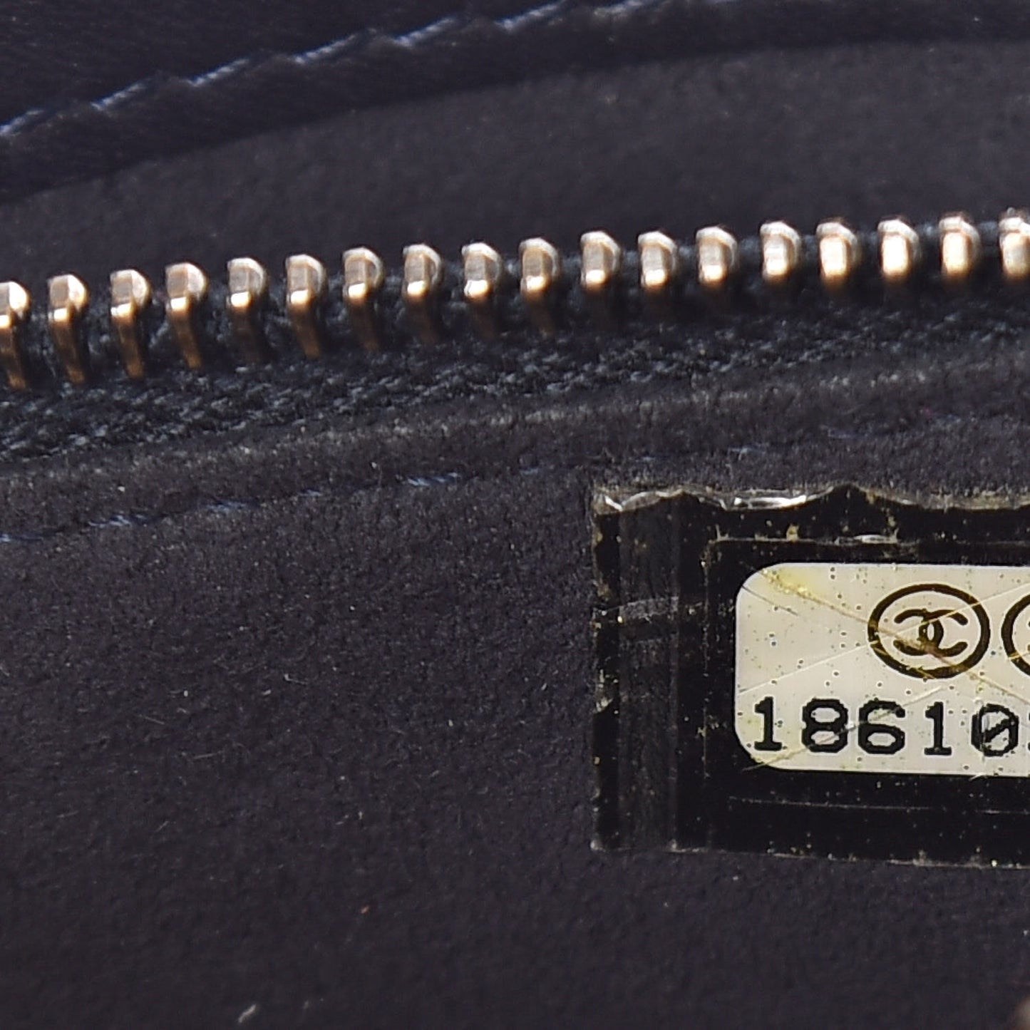Patent Mini Boy Reverso Phone Holder Crossbody Navy