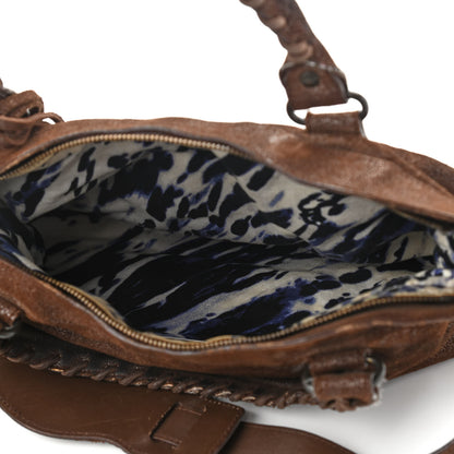 Balenciaga Metallic Craquele Calfskin Classic Hardware First Bronze 6 of 15