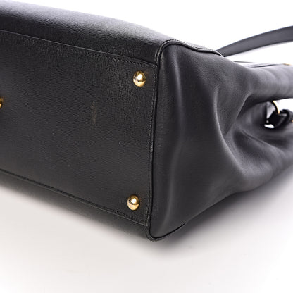 Fendi Vitello Elite Regular 2Jours Tote Black 10 of 11