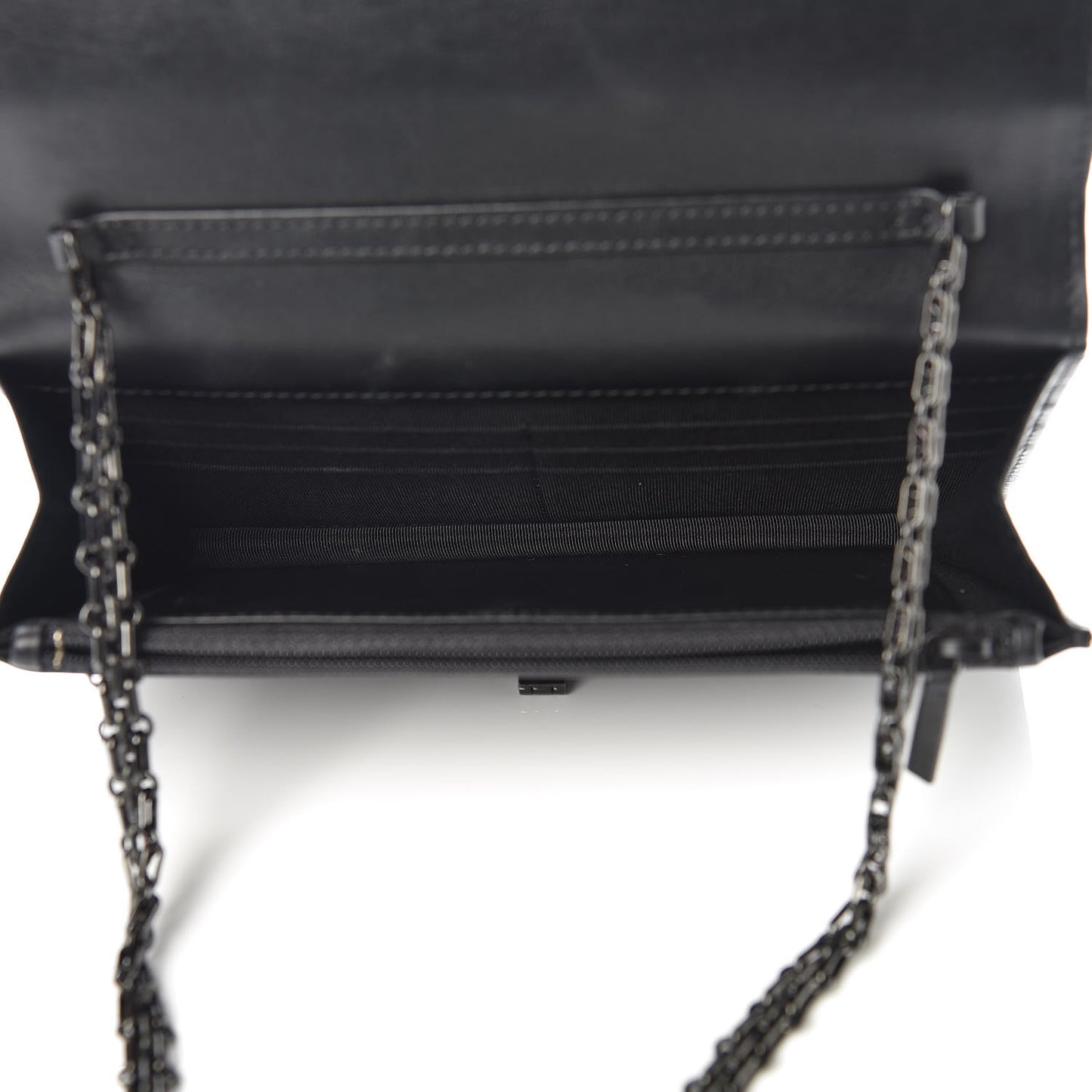 Aged Calfskin Reissue Wallet On Chain WOC So Black