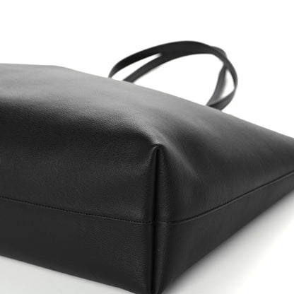 Saint Laurent Calfskin Large Shopping Tote Black 13 of 15