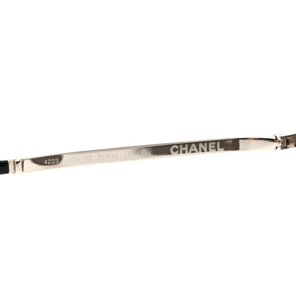 Chanel Mirrored Pilot Summer Sunglasses 4223 Silver 6 of 6