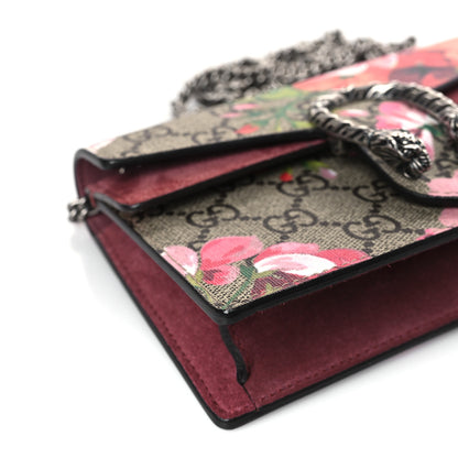 Gucci GG Supreme Monogram Blooms Super Mini Dionysus Shoulder Bag Beige Multicolor Dry Rose 7 of 9