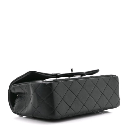 Chanel Lambskin Quilted Mini Rectangular Flap Black 4 of 12