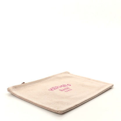 Hermes Toile Small Bain New Yachting Case Bougainvillier 4 of 8