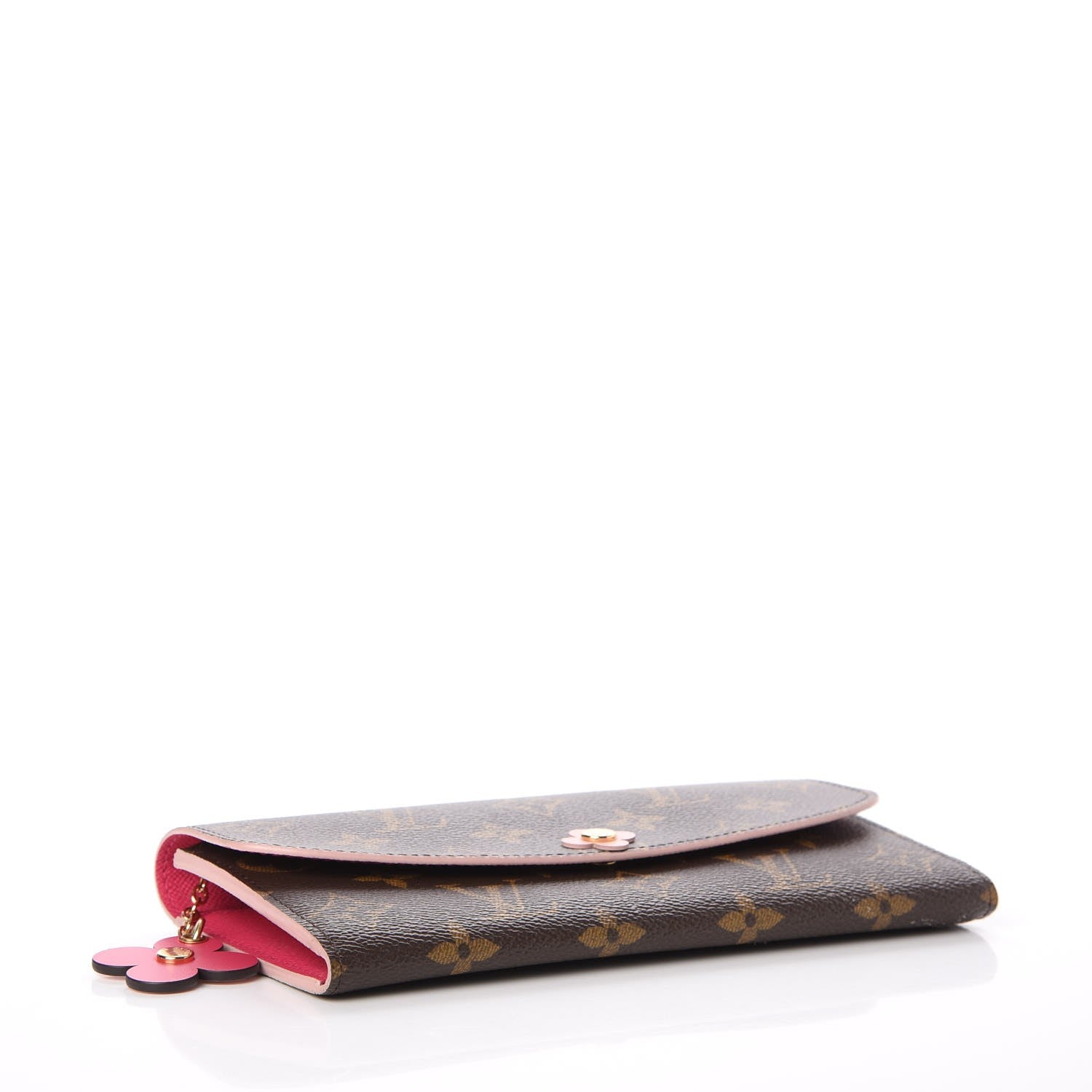 Louis Vuitton Monogram Bloom Flower Emilie Wallet 4 of 7