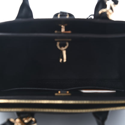 Louis Vuitton Taurillon City Steamer PM Black 5 of 9
