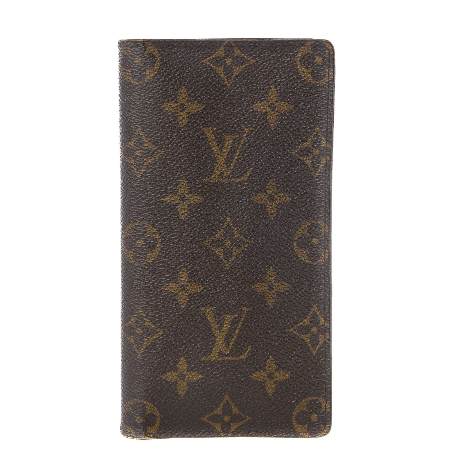 Louis Vuitton Monogram Porte Valeurs Checkbook Wallet 1 of 8