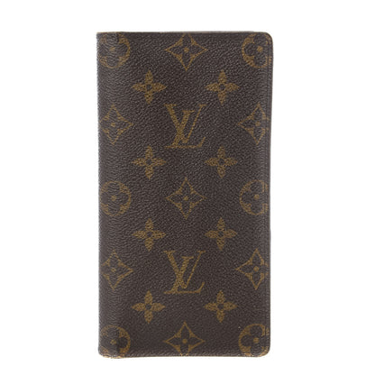 Louis Vuitton Monogram Porte Valeurs Checkbook Wallet 1 of 8