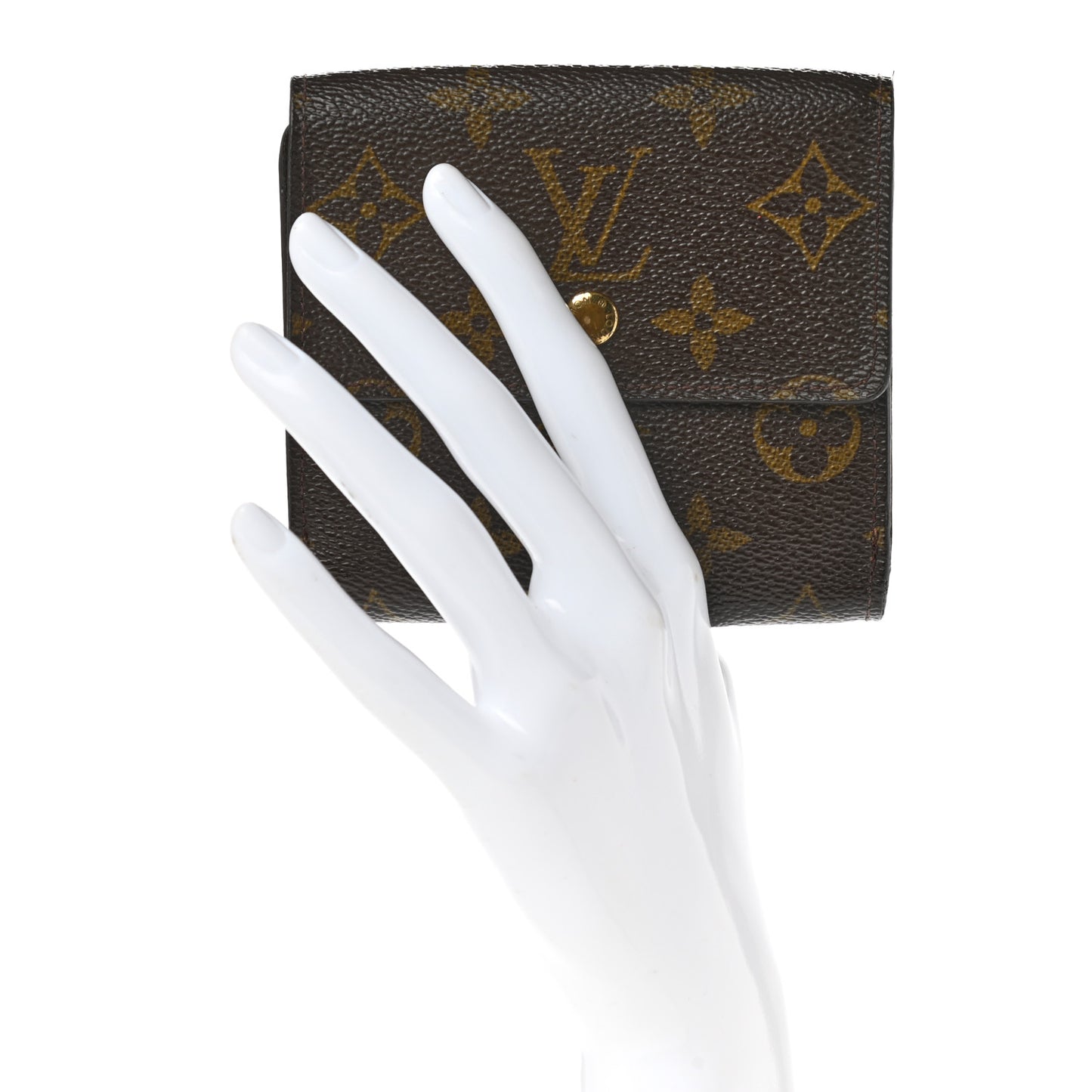 Monogram Porte-Monnaie Billets Cartes Credit Wallet