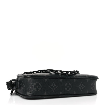 Louis Vuitton Monogram Eclipse Pochette Volga 4 of 10