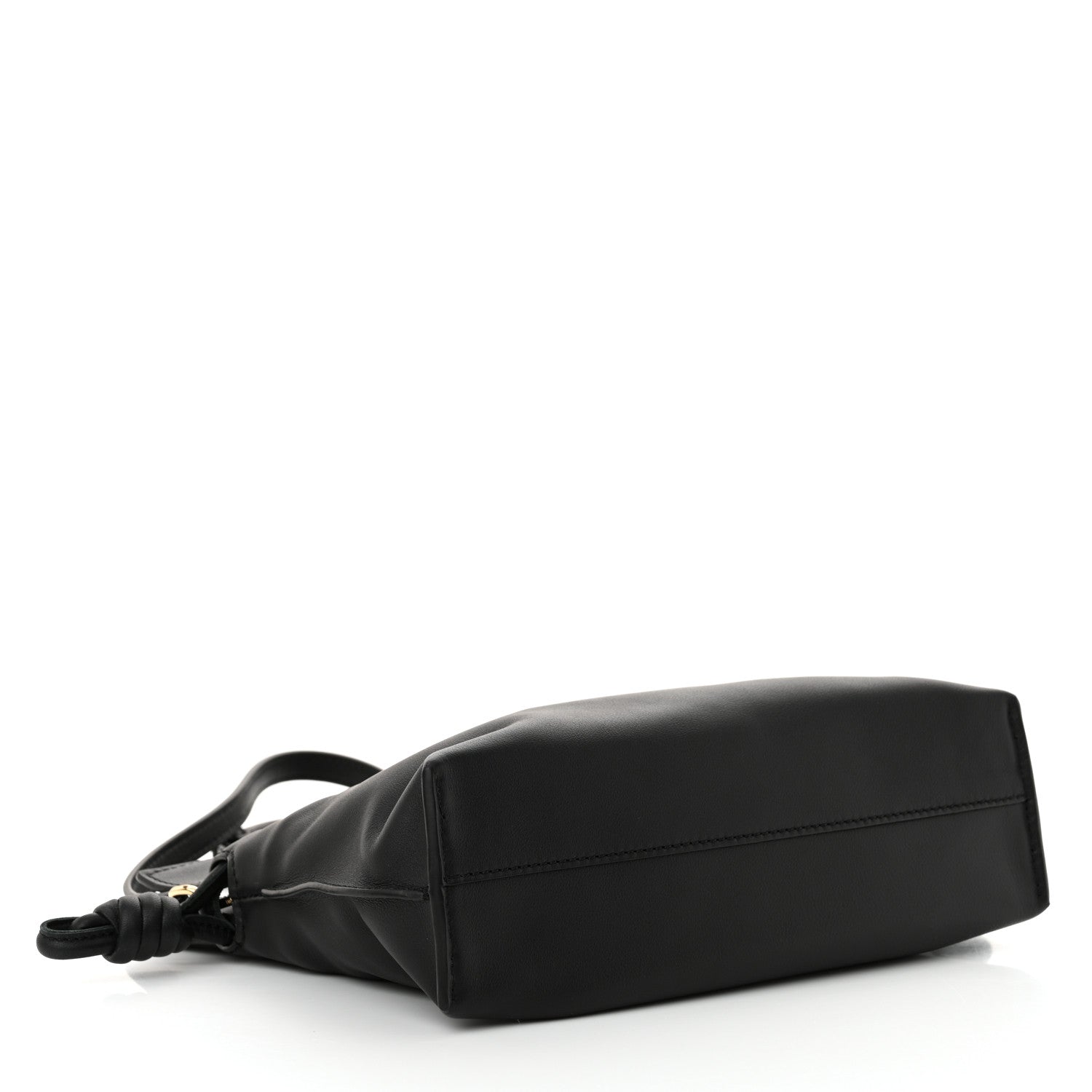 Loewe Calfskin Mini Flamenco Knot Clutch Black 4 of 10