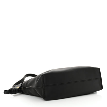 Loewe Calfskin Mini Flamenco Knot Clutch Black 4 of 10