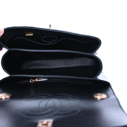 Chanel Lambskin Quilted Small Trendy CC Dual Handle Flap Bag Black 4 of 9