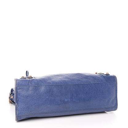 Balenciaga Agneau Giant 12 Rose Gold Hardware City Bleut Bleu Glacier 4 of 15