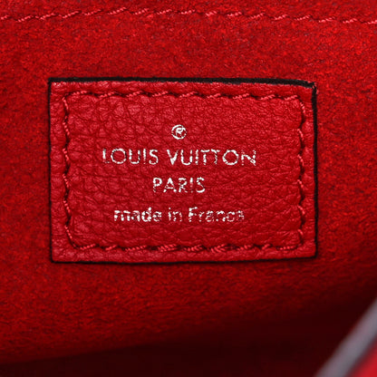 Louis Vuitton Soft Calfskin Mylockme Chain Bag BB Rubis 6 of 9