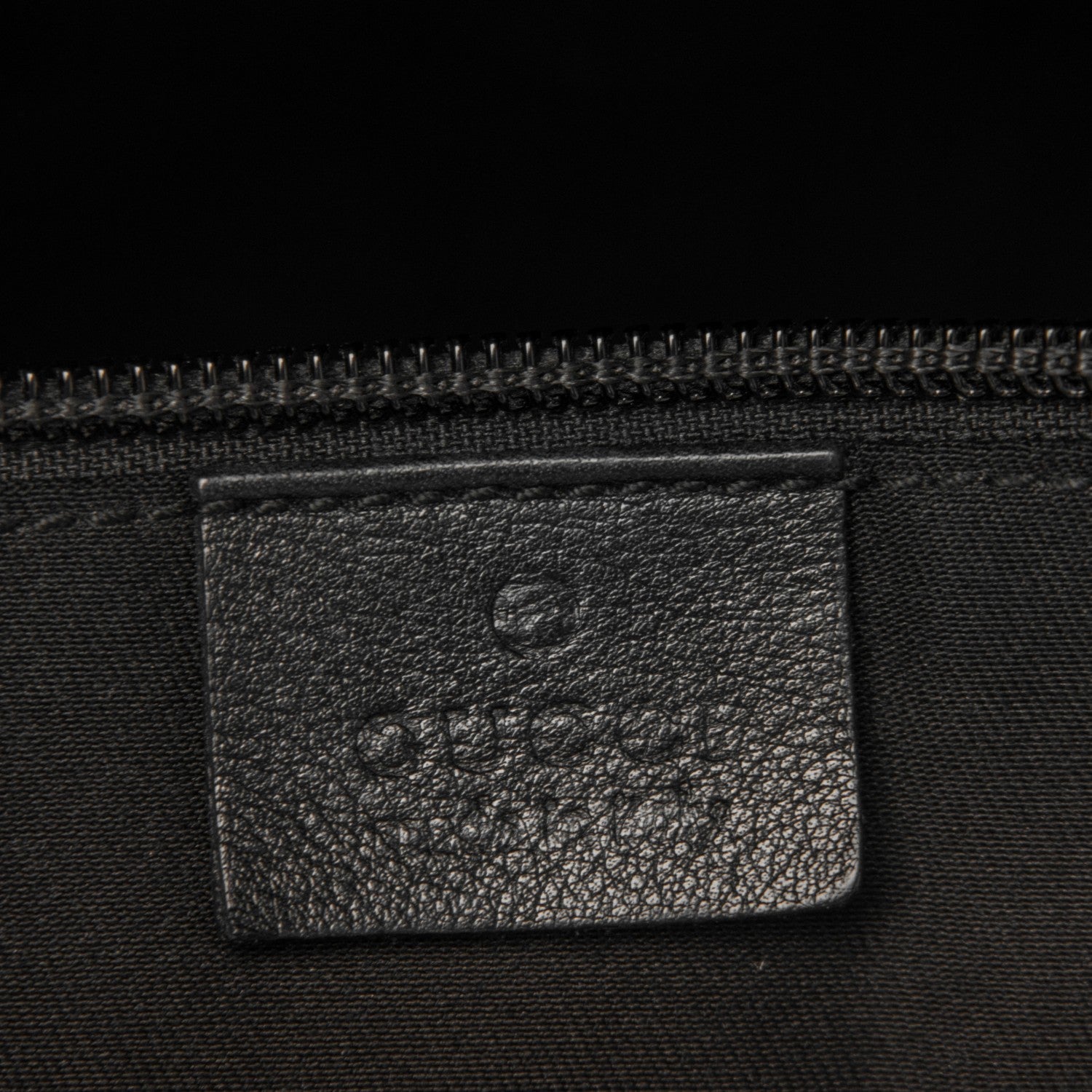 Gucci Guccissima Bamboo Messenger Bag Black 8 of 9