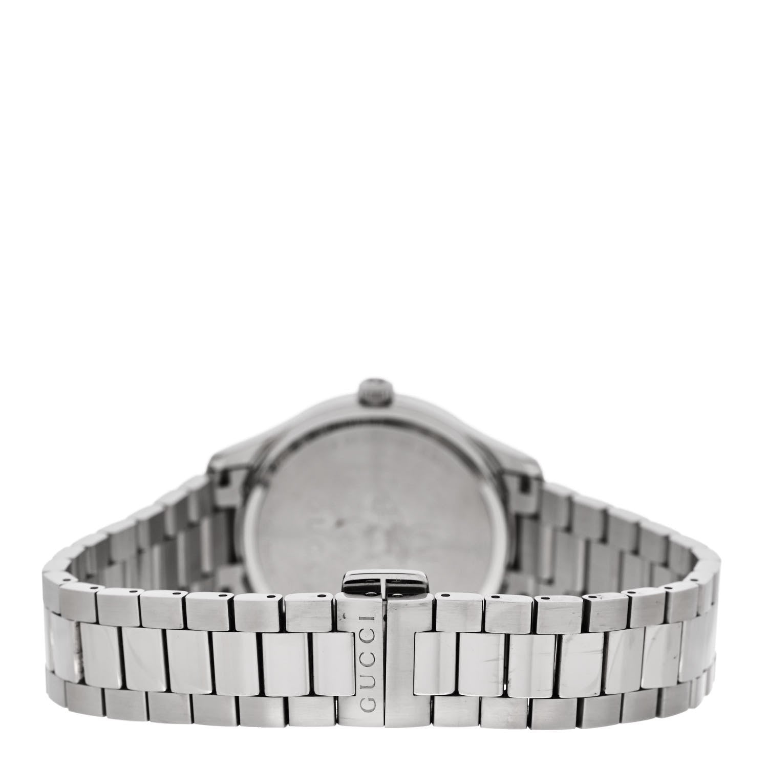 Gucci Stainless Steel 32mm G-Timeless Bee Quartz Watch Gold 3 of 5