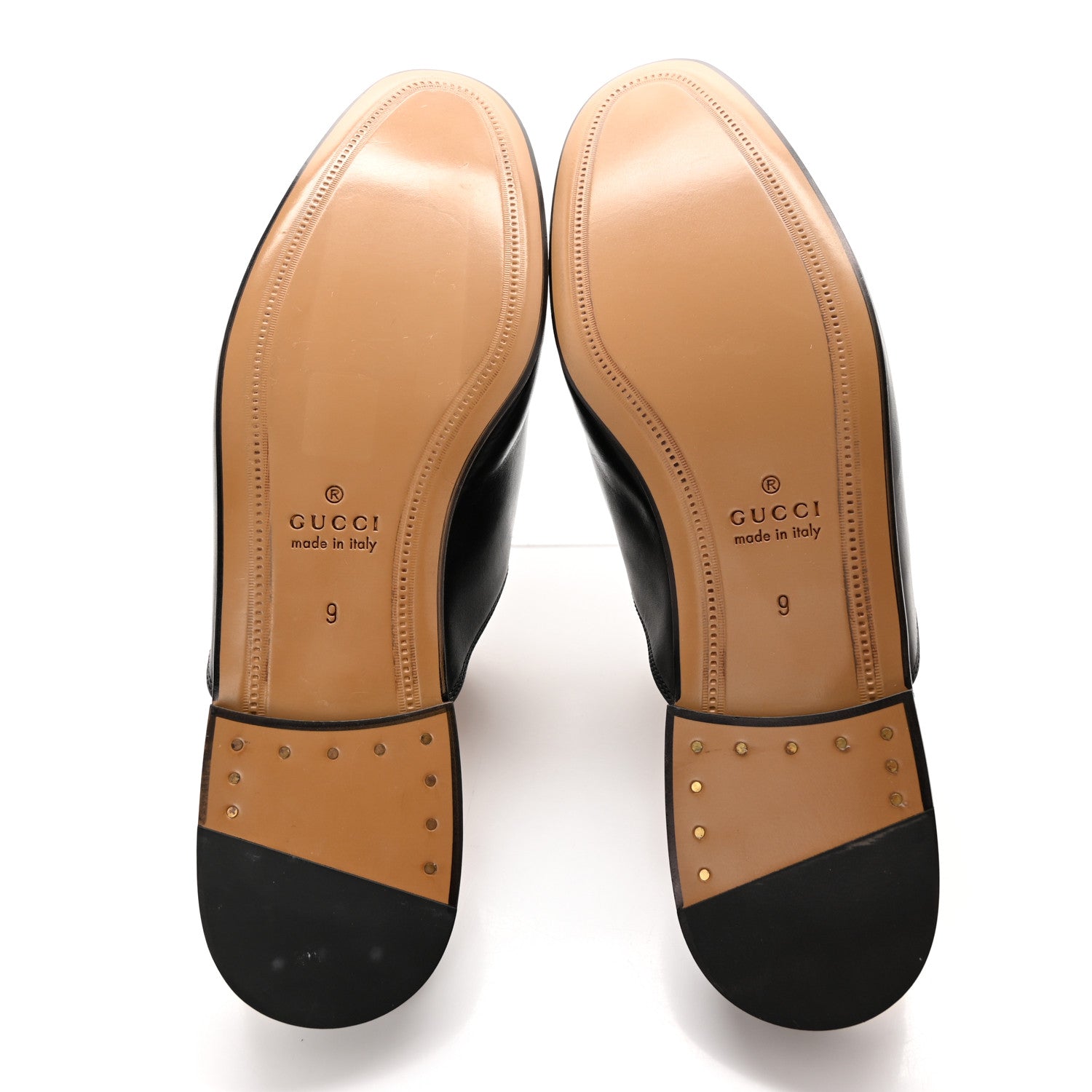Gucci Calfskin Mens Princetown Slippers 9 Black 5 of 16