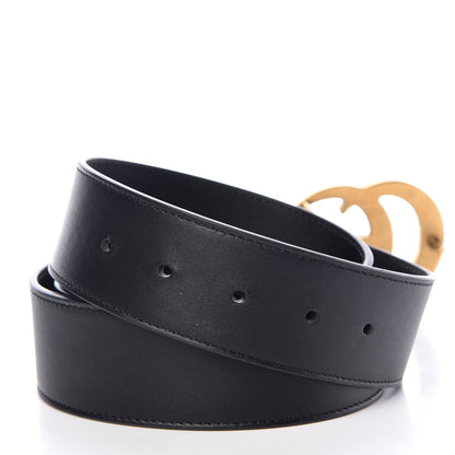 Gucci Calfskin Double G 40mm Belt 100 40 Black 5 of 6