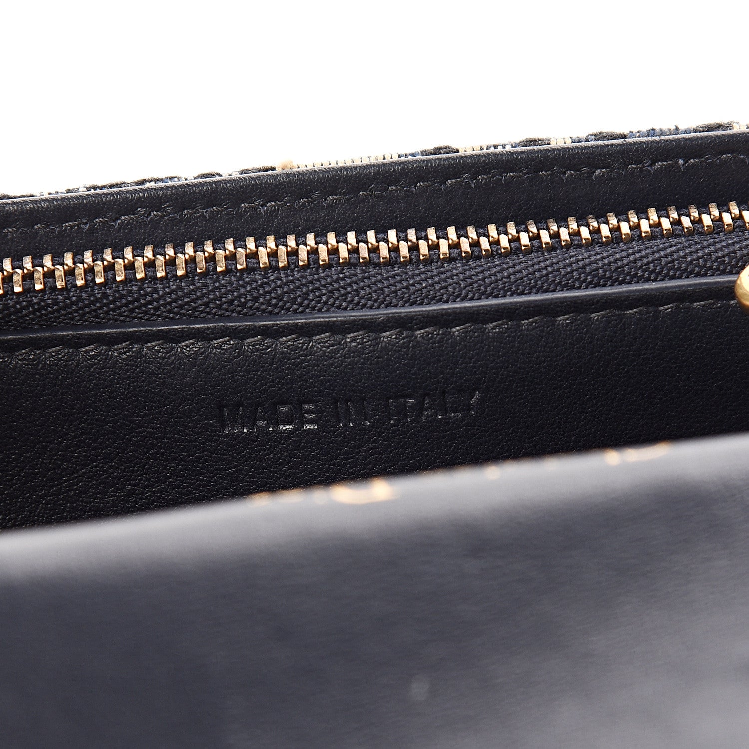 Christian Dior Oblique Saddle Belt Bag Blue 4 of 11