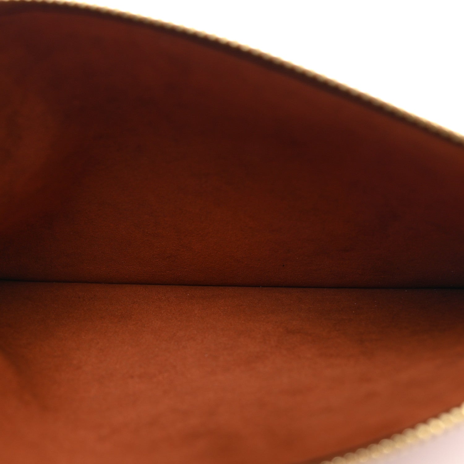 Louis Vuitton Empreinte Monogram Giant Neverfull MM Pochette Caramel 5 of 6