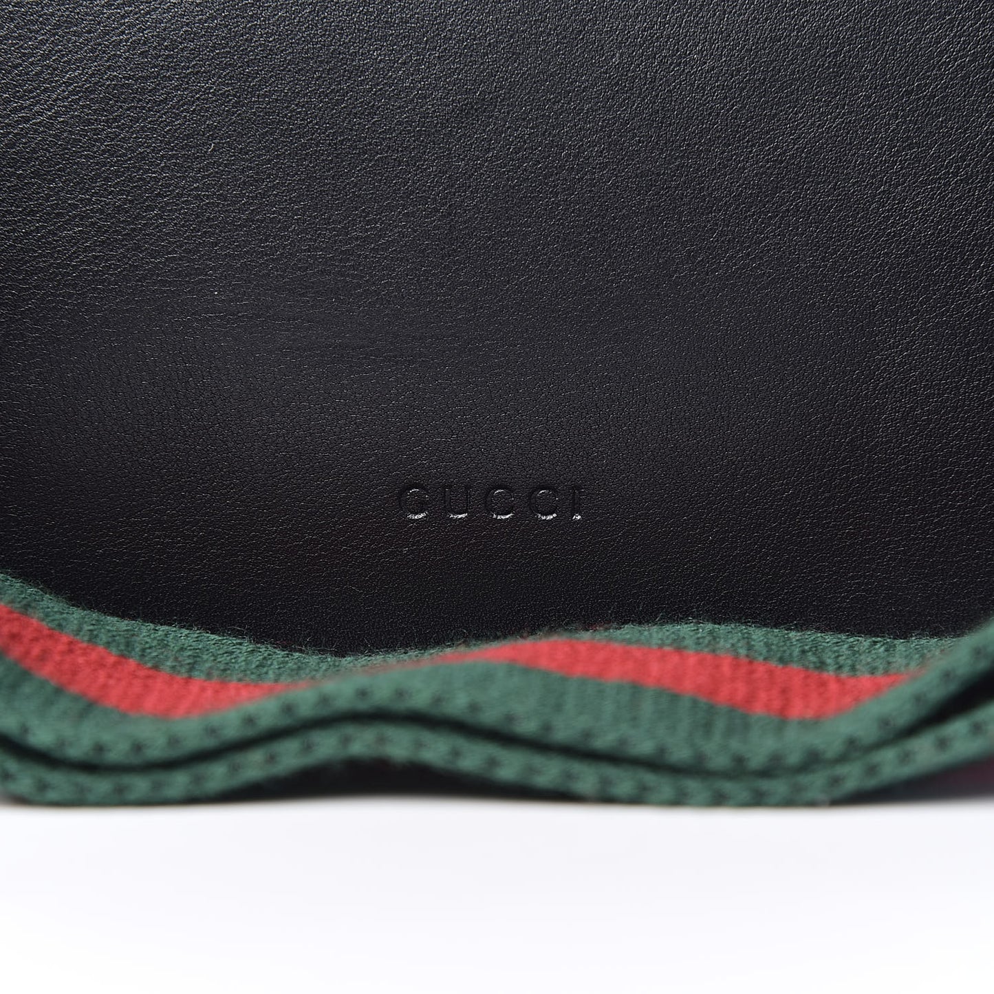 Calfskin Bamboo Web Large Dionysus Top Handle Bag Black Bright Evergreen Hibiscus Red