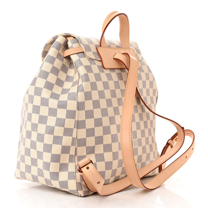 Louis Vuitton Damier Azur Sperone Backpack 3 of 10