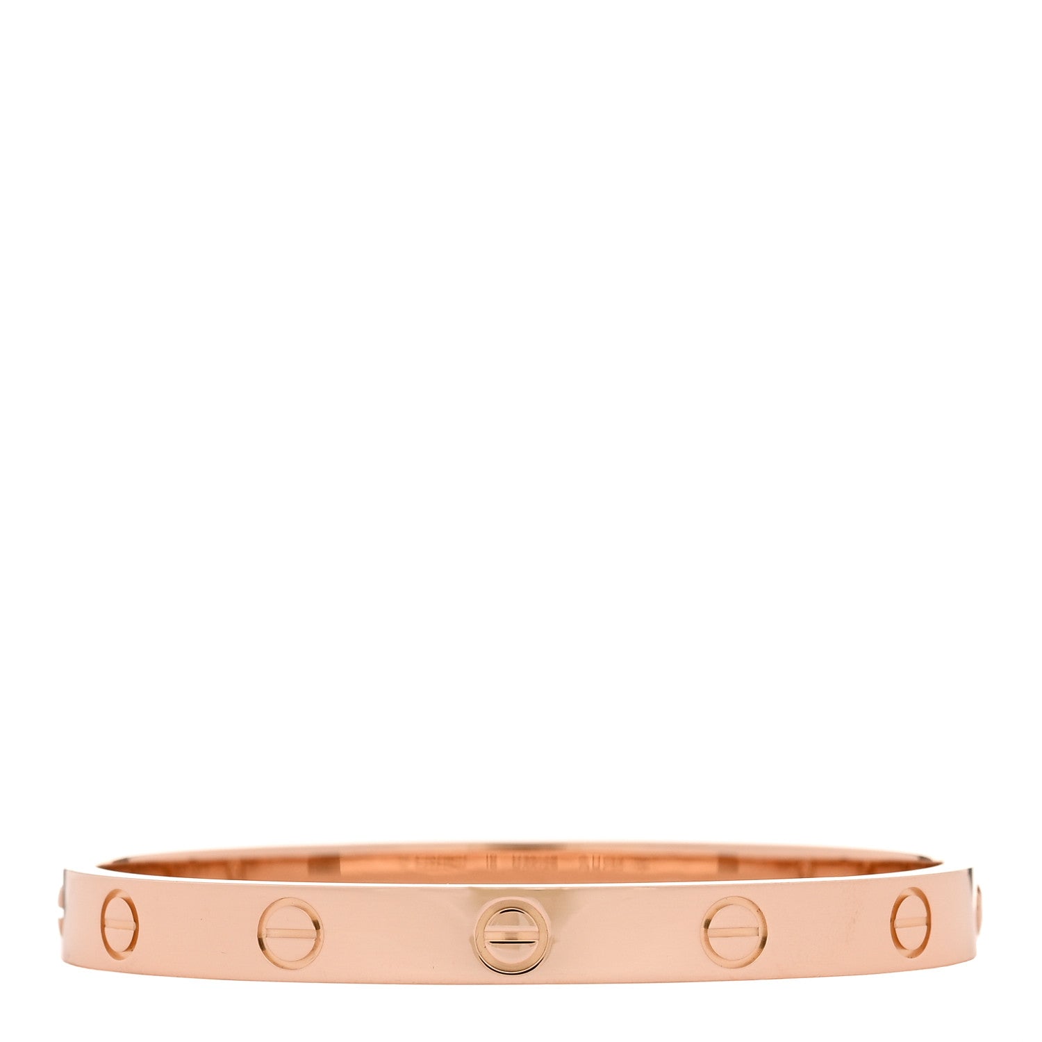 Cartier 18K Pink Gold LOVE Bracelet 16 2 of 8