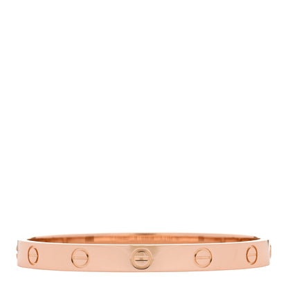 Cartier 18K Pink Gold LOVE Bracelet 16 2 of 8
