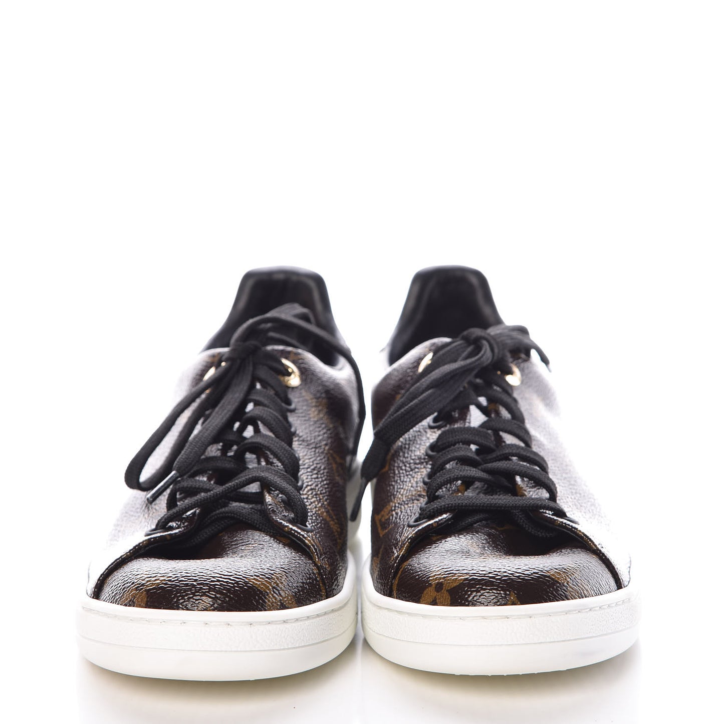 Patent Monogram Frontrow Sneakers 37.5