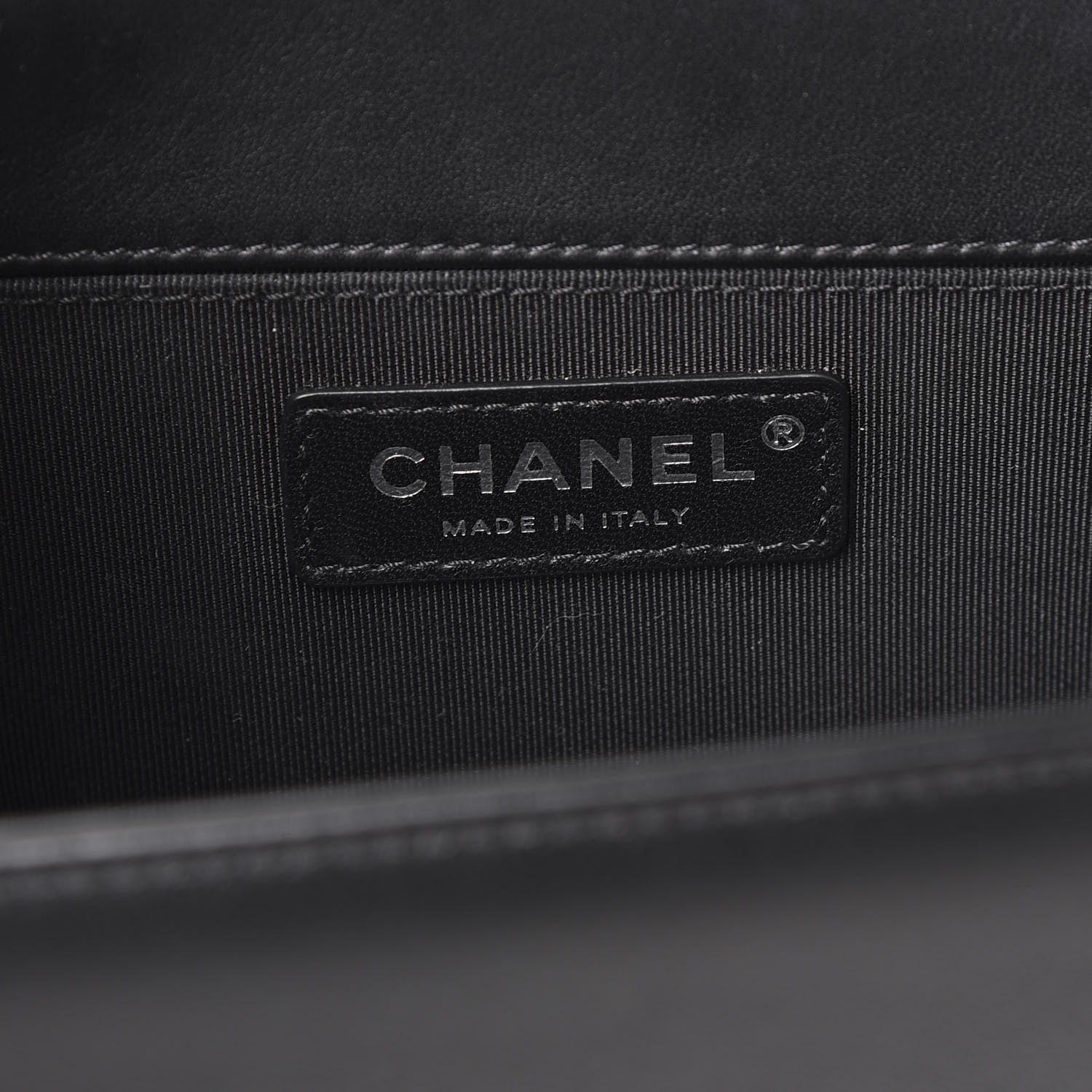 Chanel Calfskin Quilted Medium Boy Flap Black 5 of 9
