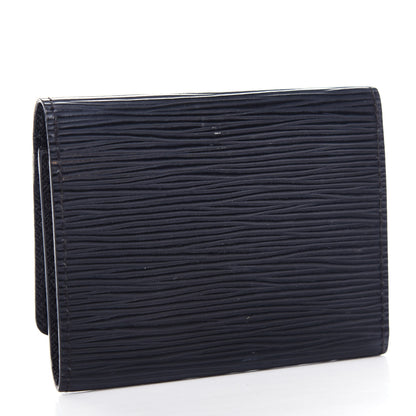 Louis Vuitton Epi Business Card Holder Black 3 of 8