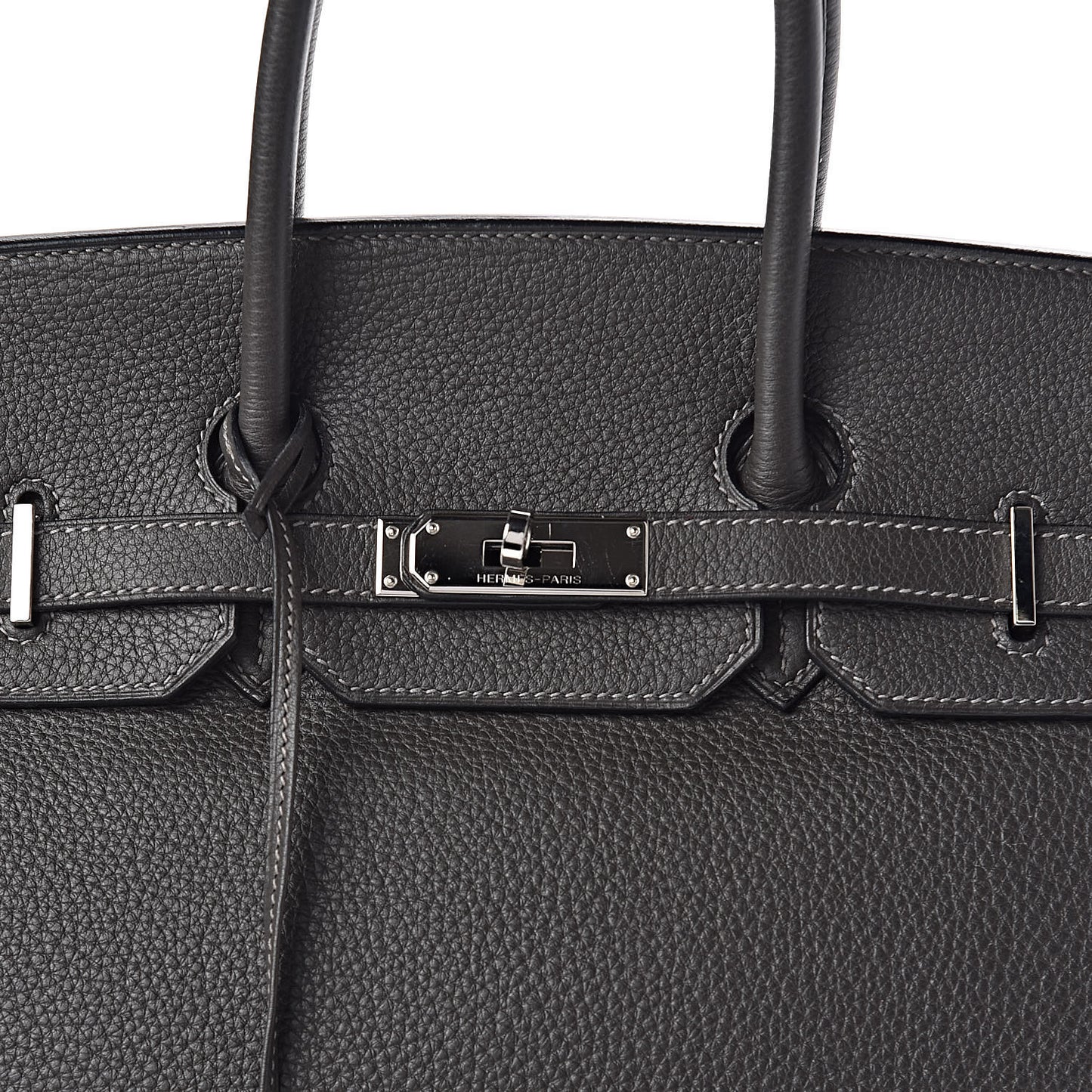 Taurillon Clemence Birkin 35 Graphite