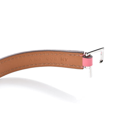 Hermes Swift Rivale Double Tour Bracelet S Rose Azalee 6 of 8