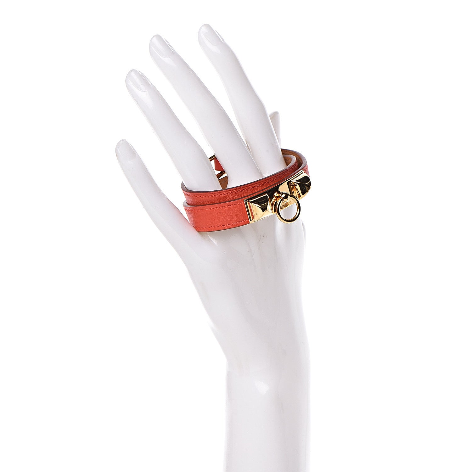 Hermes Swift Rivale Double Tour Bracelet S Capucine 2 of 5